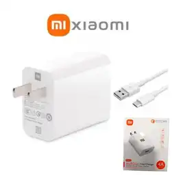 Cargador Carga Rápida Tipo C Mi Redmi Xiaomi