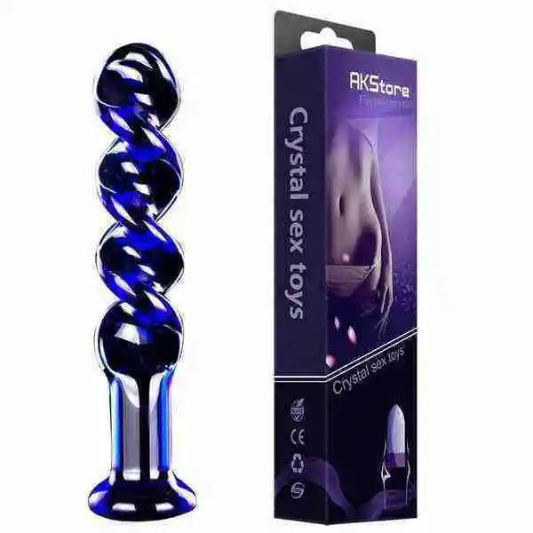 Dildo De Vidrio Spiral