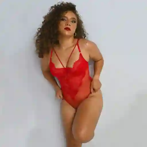 Talla Xl Body De Encaje Rojo Aurora