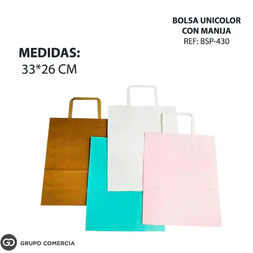 Bolsa De Regalo Con Manija De 33*26 Cm