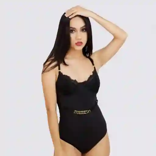 Talla L Body Donatella De Encaje