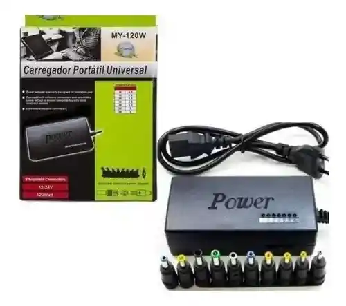 Cargador Universal Para Computador Portátil- 9 Puntas