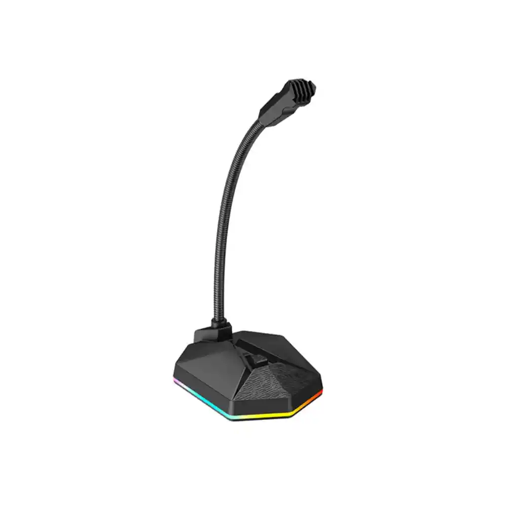 Microfono De Mesa Para Pc Usb Havit Hv-gk57 Iluminación Rgb