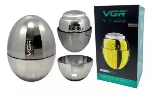 Mini Shaver Vgr V-231 Maquina Afeitar Portátil Acero Inoxida