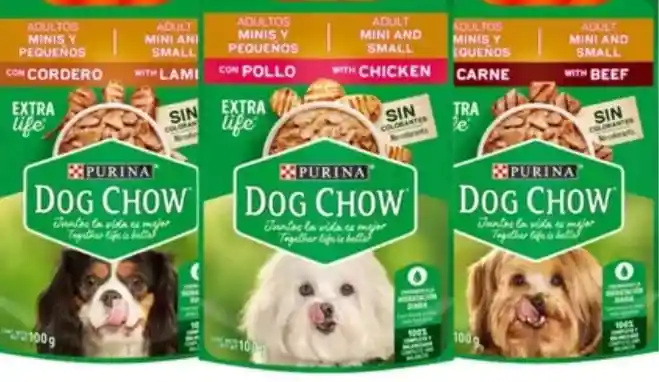 Sobre Comida Humeda Dog Chow Sabores Surtidos