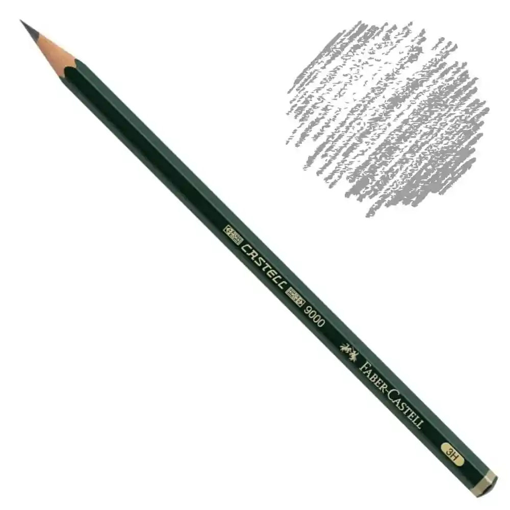 Lapiz Faber Castell 3h X 3 Unidades