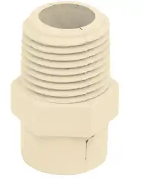 Adaptador Macho Gerfor Para Cpvc (agua Caliente) De 1/2" Gerfor