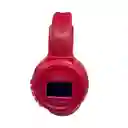 Diadema Bluetooth/micro Sd/fm Ref. Bs-n65bt - Rojo