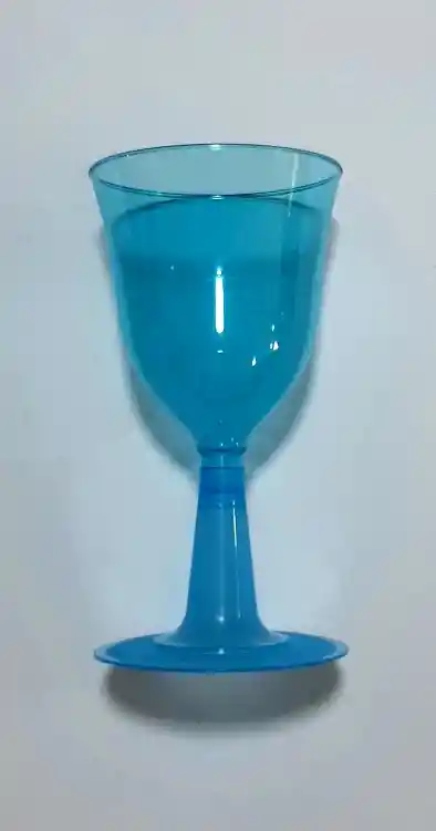Copa De Vino Color Azul