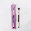 Brocha De Ojos Doble Trendy