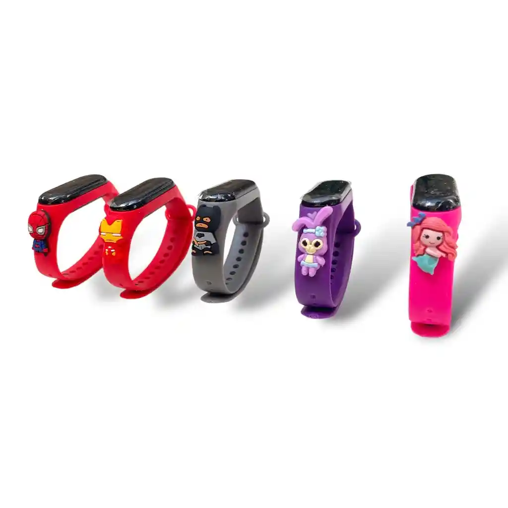 Reloj Digital Batman Niños Niñas Juegos Band