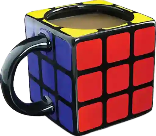 Pocillo Mug Taza 3d En Porcelana De Cubo Rubik