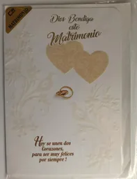 Tarjeta Regalo Mensaje Y Lluvia De Sobres Matrimonio Colmodernas - 20cm X 13cm