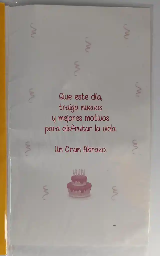 Tarjeta Regalo Mensaje Y Lluvia De Sobres Cumpleaños Hombre/mujer Colmodernas F 20x17