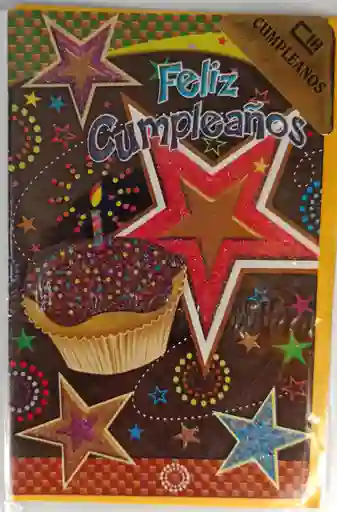 Tarjeta Regalo Mensaje Y Lluvia De Sobres Feliz Cumpleaños Feliz Dia Hombre Colmodernas - 14cm X 10cm