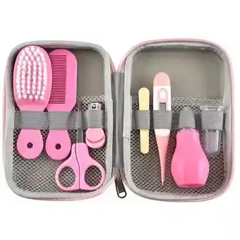 Kit Set Cirugía Cuidado De Bebe Corta 8 Piezas Hy-g-2 Rosa