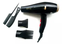 Secador De Cabello Lemman 6000 Watts 3 Velocidades 4 Accesorios