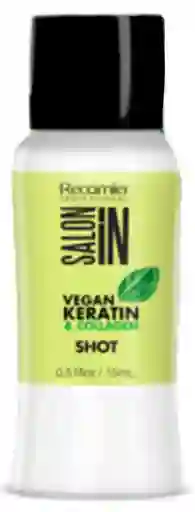 Ampolleta Shot Vegan Keratin Collagen Recamier 15ml