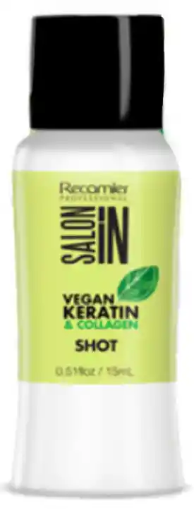 Ampolleta Shot Vegan Keratin Collagen Recamier 15ml