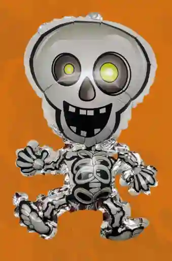 Globo Metalizado Halloween Calabera (pequeño)