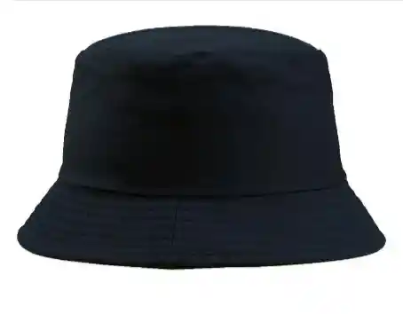 Gorro Pesquero Doble Faz Unicolor Tipo Bucket Para Adultos Azul