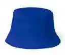 Gorro Pesquero Doble Faz Unicolor Tipo Bucket Para Adultos Azul