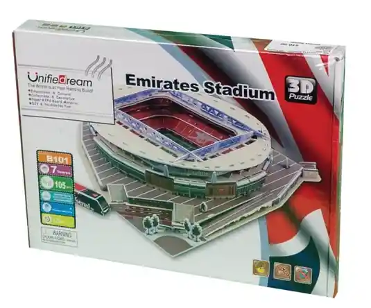 Estadio Arsenal Fc 3d Rompecabezas Emirates Stadium