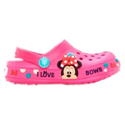 Suecos Zapatos Chancla Minnie Mouse Disney Niñas Rosa