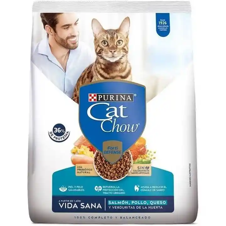 Alimento Para Gatos Cat Chow Vida Sana X 450 Gr