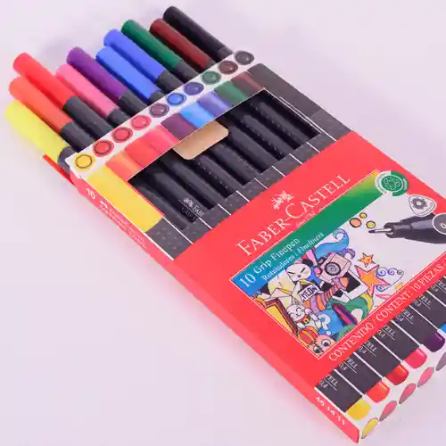 Rotuladores Faber Castell X 10