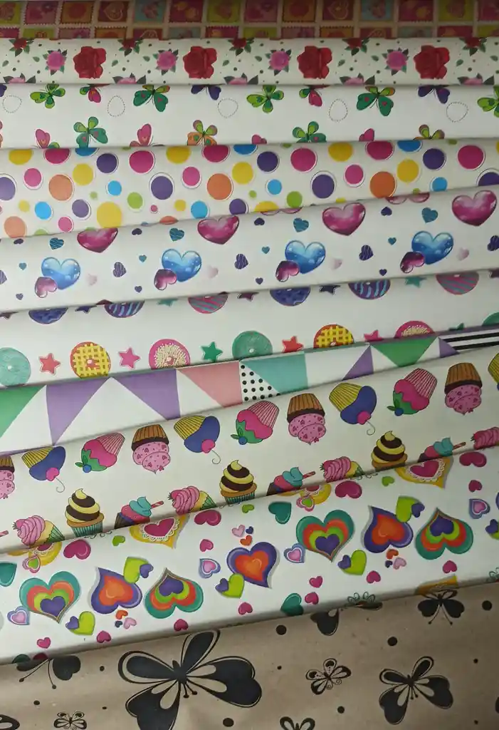 Papel Regalo Kraft Mujer Ocasion Especial Cumpleaños Y Fiesta