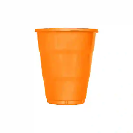 Vaso Anaranjado Biodegradable Oxo 7oz X 10