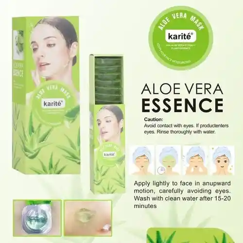 1 Mascarilla Facial Aloe Vera