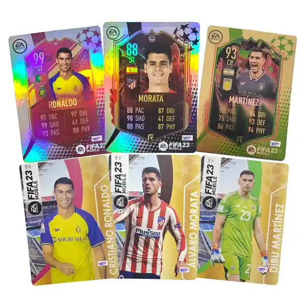 50 Sobres De Cartas Fifa 23 Mobile Ea Sports Holográficas