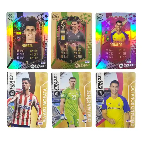 50 Sobres De Cartas Fifa 23 Mobile Ea Sports Holográficas