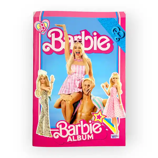 50 Sobres Láminas Para Álbum Barbie Auto-adhesivas