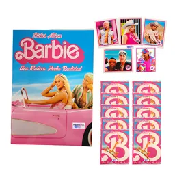 Álbum Barbie + 100 Láminas Auto-adhesivas