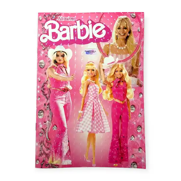 50 Sobres Láminas Para Álbum Barbie Holográfico