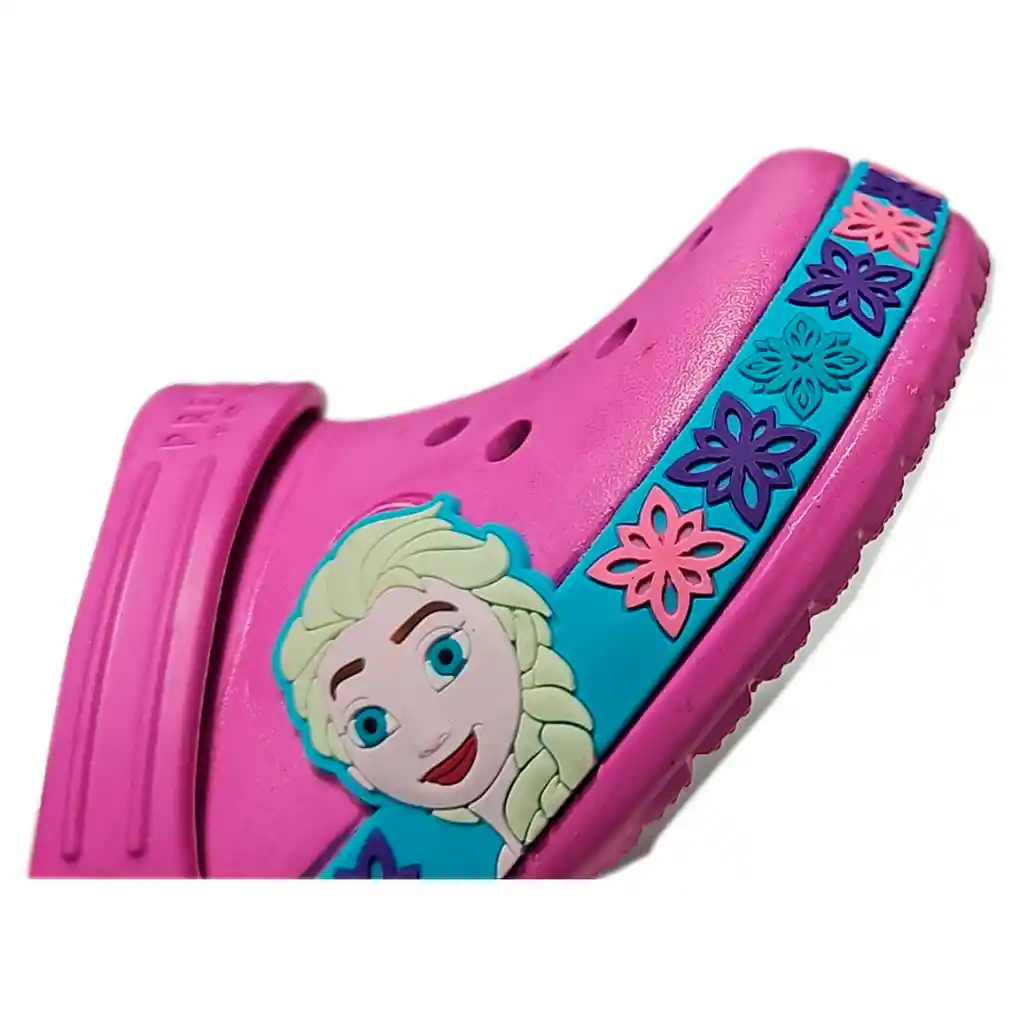 Suecos Zapatos Chancla Frozen Disney Niñas Rosa