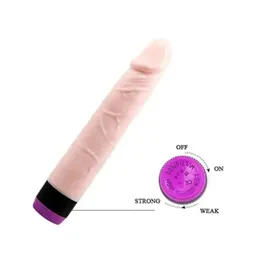 Dildo Consolador Vibrador Realista Color Piel Fantasy