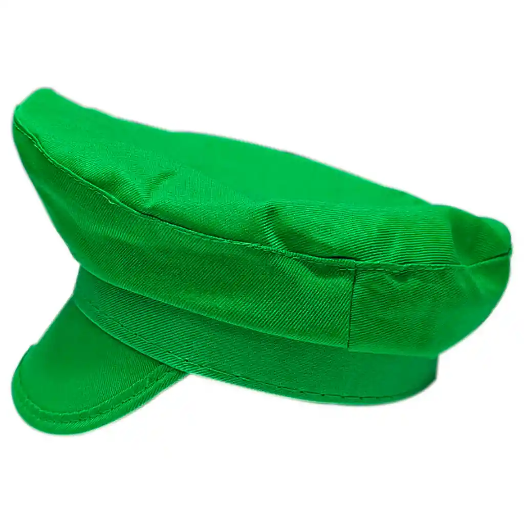 Gorro Super Mario Sombrero Luigi Disfraz (luigi Verde)