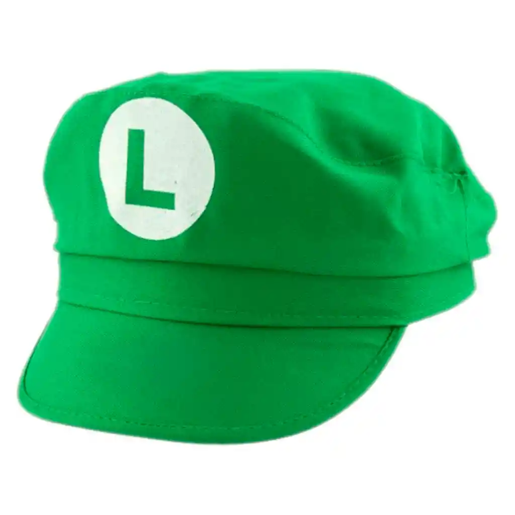 Gorro Super Mario Sombrero Luigi Disfraz (luigi Verde)