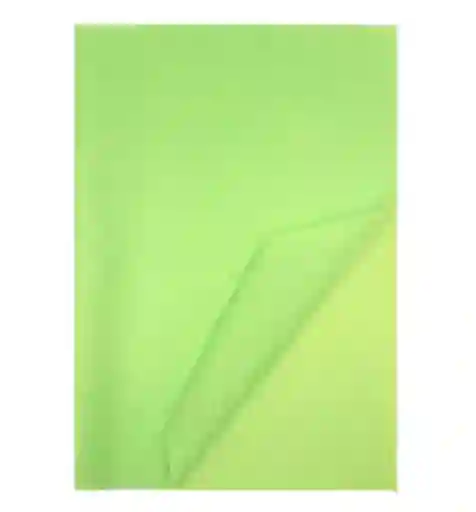 Pliego De Papel Seda Color Verde Limon