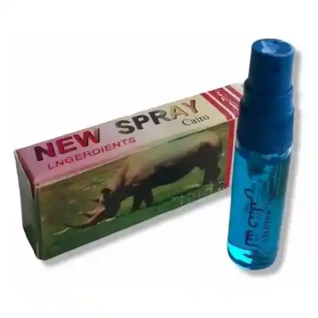 Retardante Rhino Azul En Spray Para Hombre