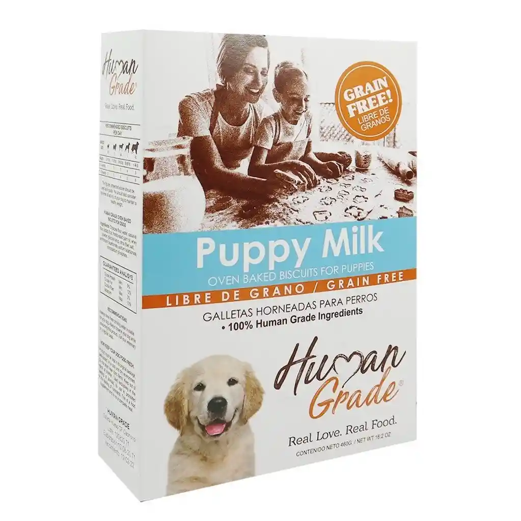 Snacks Galletas Horneadas Human Grade Grain Free Para Cachorro 460g