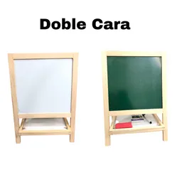 Tablero Didáctico Doble Cara Con Repisa Juega Y Aprende