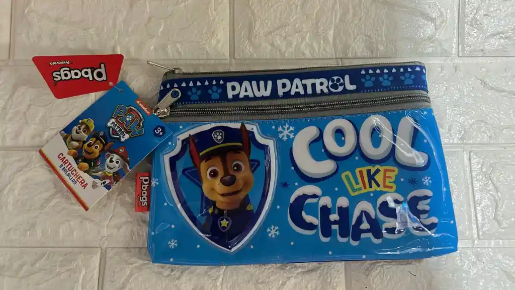 Cartuchera Niño Dos Cierres Pbags