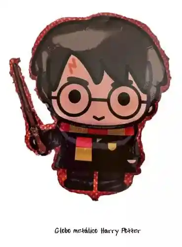 Globo Metalizado Cuerpo Harry Potter Sin Inflar