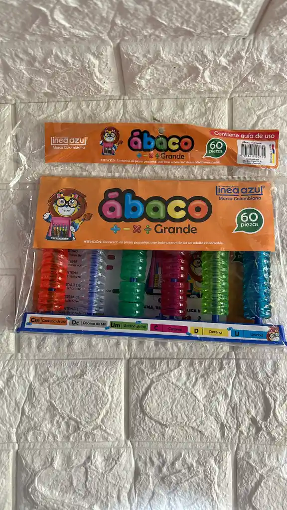 Abaco Grande Pasta Linea Azul