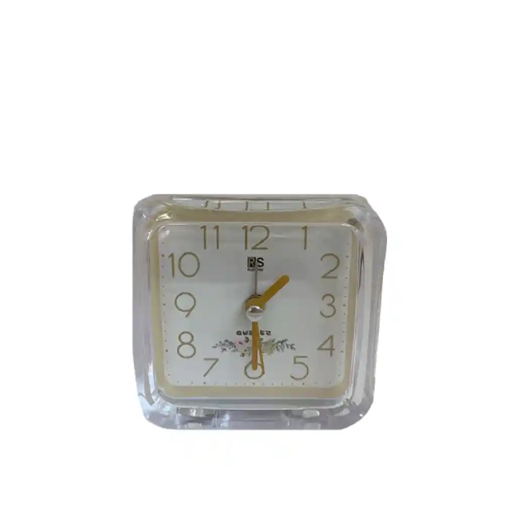 Reloj De Mesa Despertador Con Luz Cuadrado